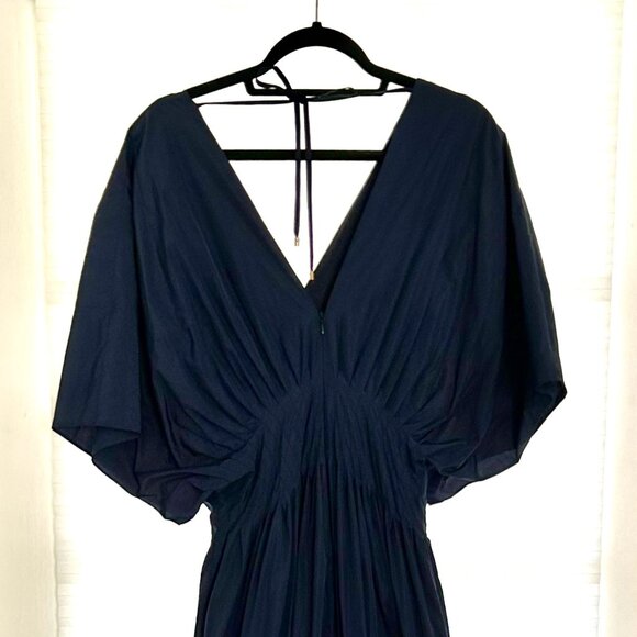 Trina Turk Dasya Maxi Dress, Sapphire Blue, NWT, Size 12 - Picture 3 of 9